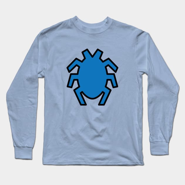 Blue Beetle Long Sleeve T-Shirt by BlazeComics